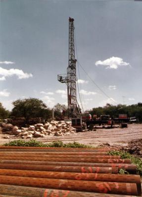 Perforación de pozo para el acueducto La Muralla