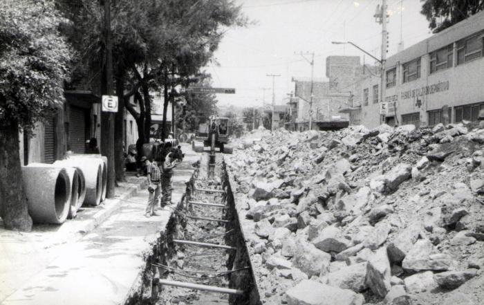 Nuevo drenaje pluvial en la colonia industrial