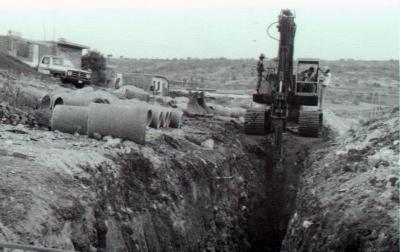 Ampliación del drenaje sanitario 