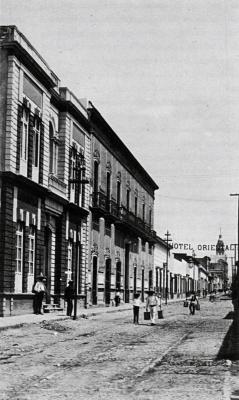 Aguador en las calles de León