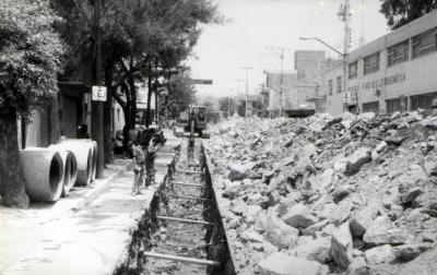 Nuevo drenaje pluvial en la colonia industrial