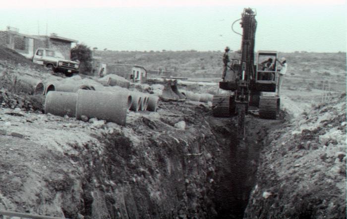 Ampliación del drenaje sanitario 