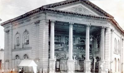Fachada del Teatro Doblado, ca.1925
