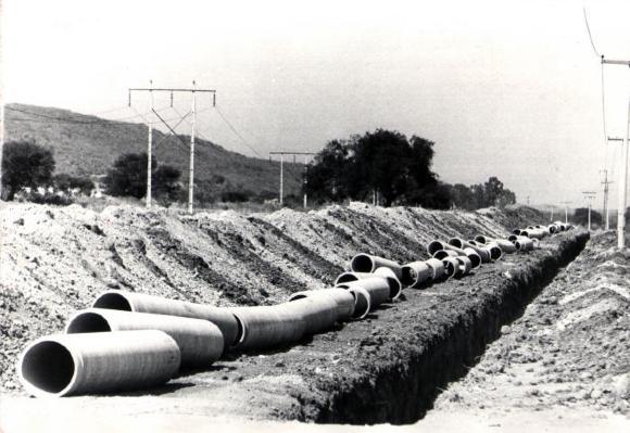 Acueducto León-San Francisco del Rincón en obras