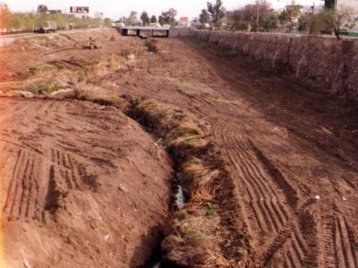 Excavación del Malecón y Rio de los Gómez 