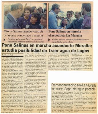 Réplica en medios inauguración la muralla 8