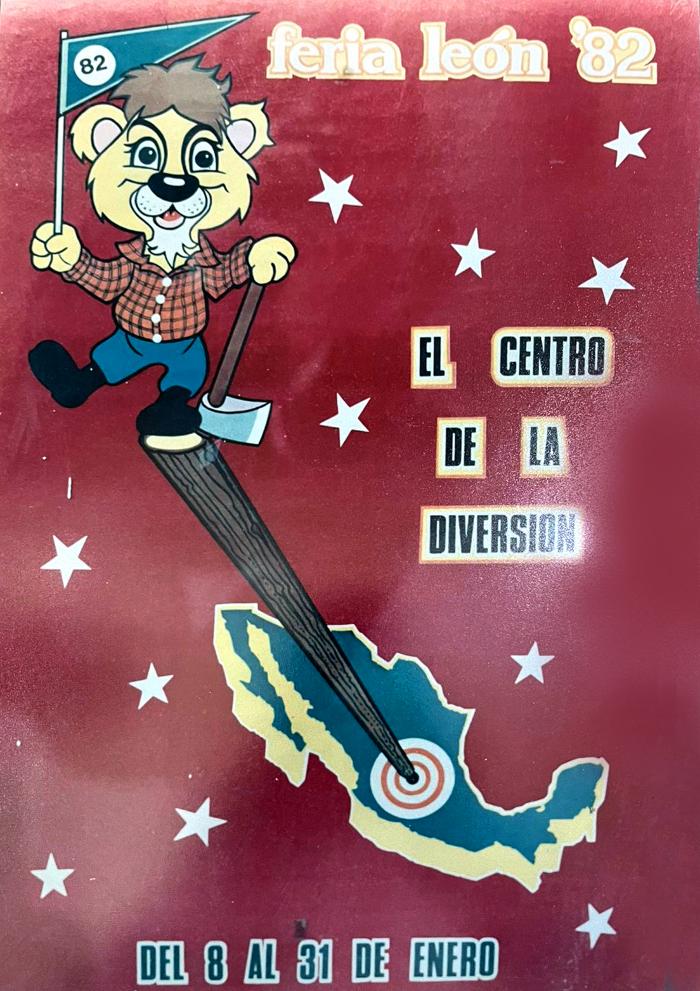 Póster de la Feria de León de 1982