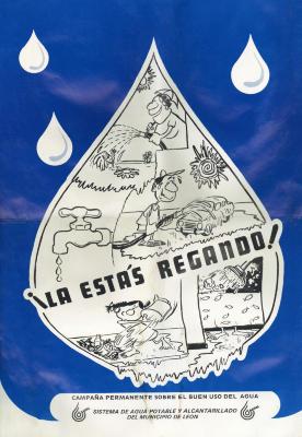 ¡La estás regando! 