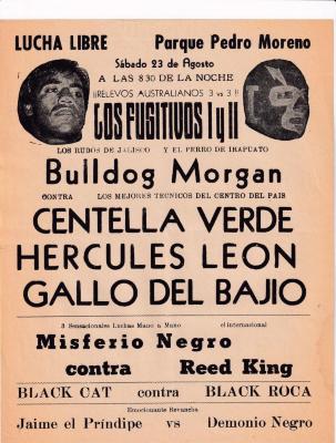 Los Fugitivos I y II los rudos de Jalisco y el perro de Irapuato Bulldog Morgan 