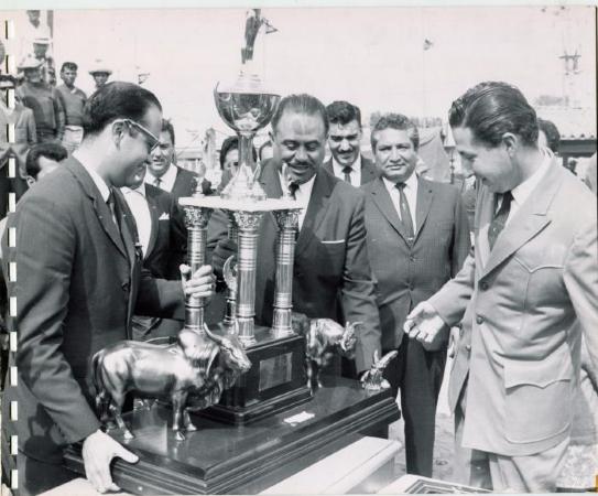 Triunfador de la Exposición Ganadera