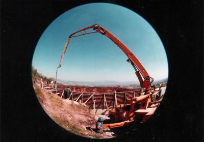 Construcción rebombeo Las Amalias 