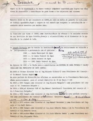  Manual de bienvenida SAPAL