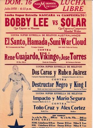 Campeonato mundial de Bobby Lee en Monterrey