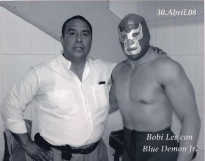 Bobby Lee con Blue Demon Jr 2008