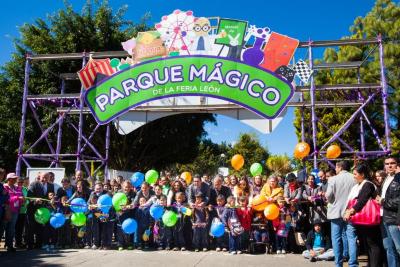 Inauguración del Parque mágico Feria Estatal de León 2015