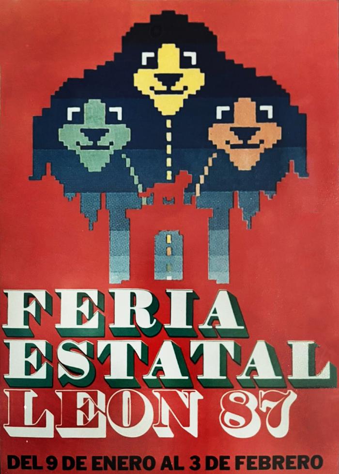 Póster de la Feria de León de 1987