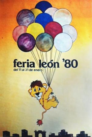 Póster de la Feria de León de 1980