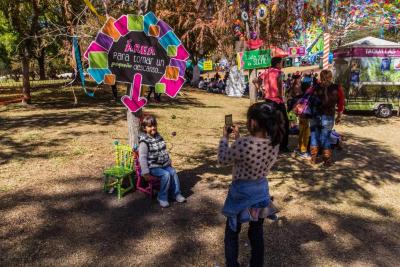 Zona centro de Ciencias Explora y la feria de León 2015