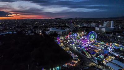  Vista aérea de la Feria Estatal de León - 2

