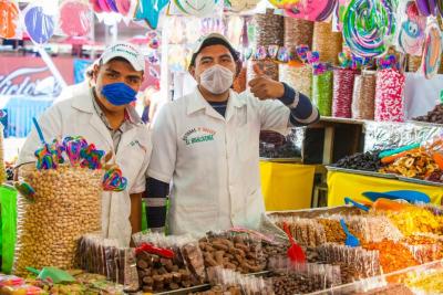 Expositores de panadería en la feria estatal de León 2015