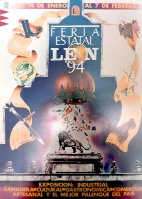Póster de la Feria de León de 1994 