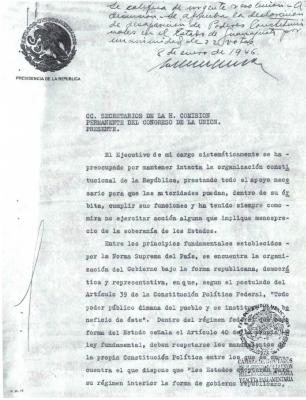 Resumen de la solicitud de declaratoria de desaparición de poderes del Estado de Guanajuato 