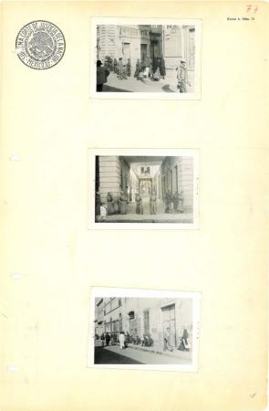 Páginas que reúnen evidencia fotográfica del Informe a la Suprema Corte sobre los sucesos en León, Guanajuato el 19 de enero de 1946