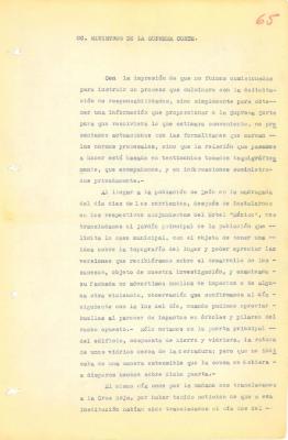 Informe de la investigación realizada por los funcionarios de la SCJN