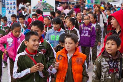 Excursión escolar a la Feria Estatal de León 2015