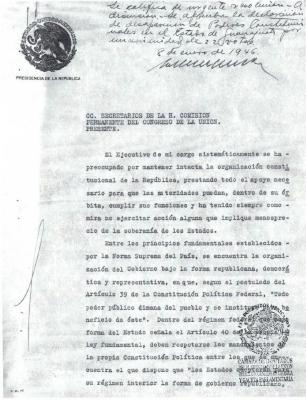 Resumen de la solicitud de declaratoria de desaparición de poderes del Estado de Guanajuato 
