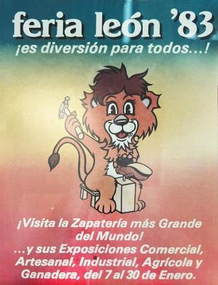 Póster de la Feria de León de 1983