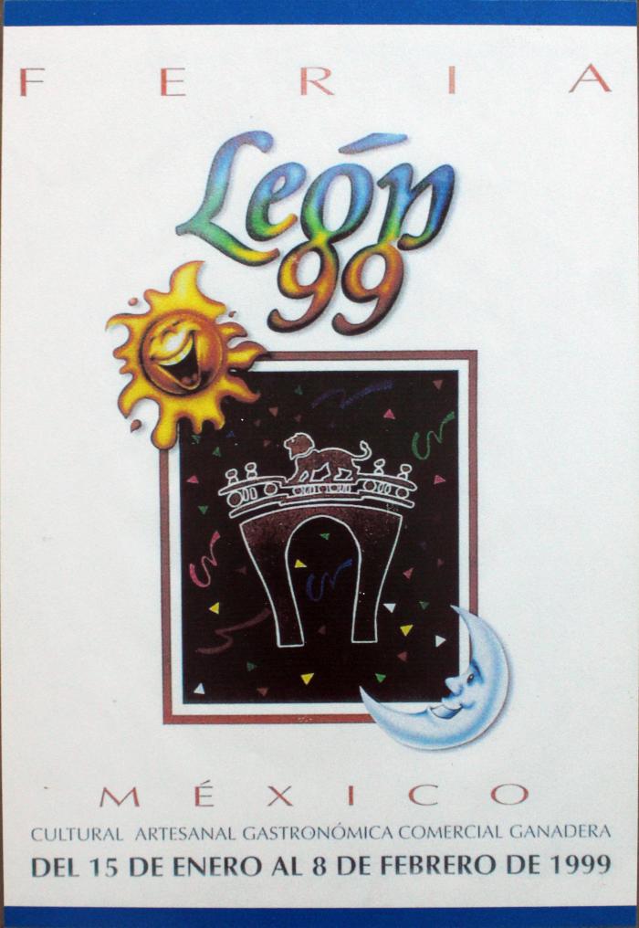 Póster de la Feria de León de 1999