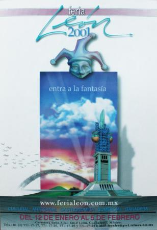 Póster de la Feria de León, 2001