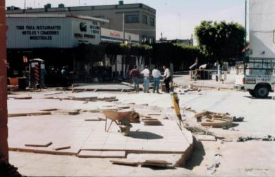 Rehabilitación de la calle Madero desde Arco de Calzada de los Héroes, 1999