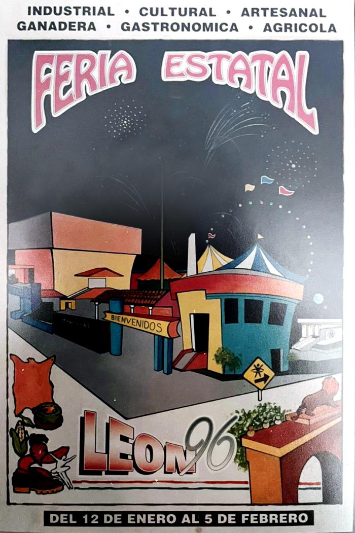 Póster de la Feria de León, 1996