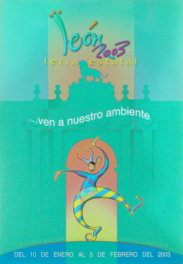 Póster de la Feria de León, 2003