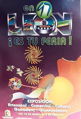 Póster de la Feria de León, 1997
