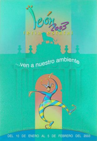 Póster de la Feria de León, 2003