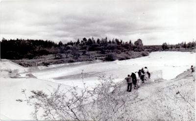 Vertedero de la presa El Palote 