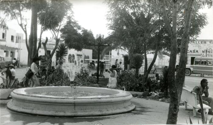 Fuente de la placita de las vigas