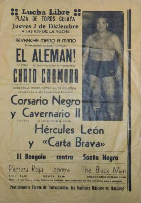 “Chato” Carmona contra El Alemán en Celaya, 1971