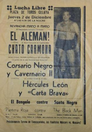 “Chato” Carmona contra El Alemán en Celaya, 1971