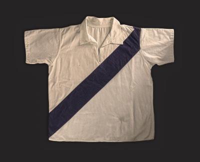 Camiseta de época utilizada en 1964 (Vista frontal).
