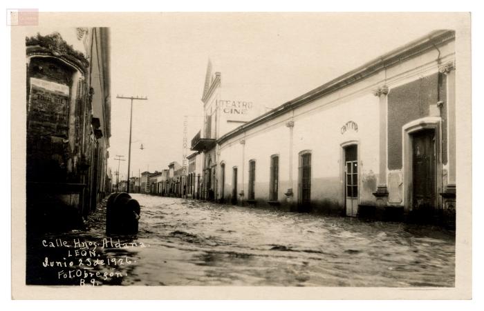 B09 Calle Hnos. Aldana. LEÓN. Junio 23 de 1926