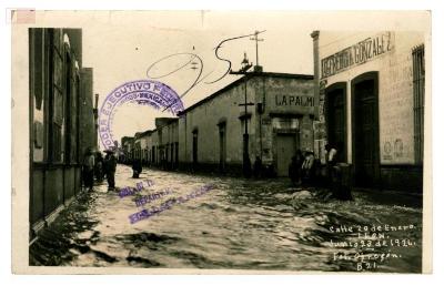 Calle 20 de Enero. LEÓN. Junio 23 de 1926