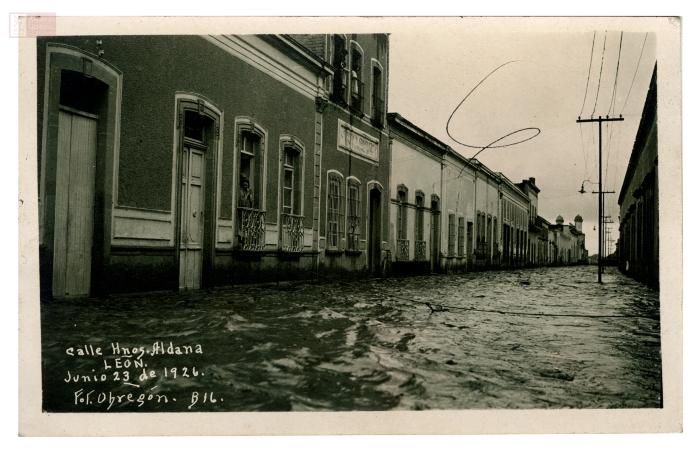 B16 Calle Hnos. Aldana. LEÓN. Junio 23 de 1926