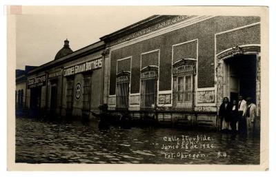 Calle Iturbide. LEÓN. Junio 23 de 1926