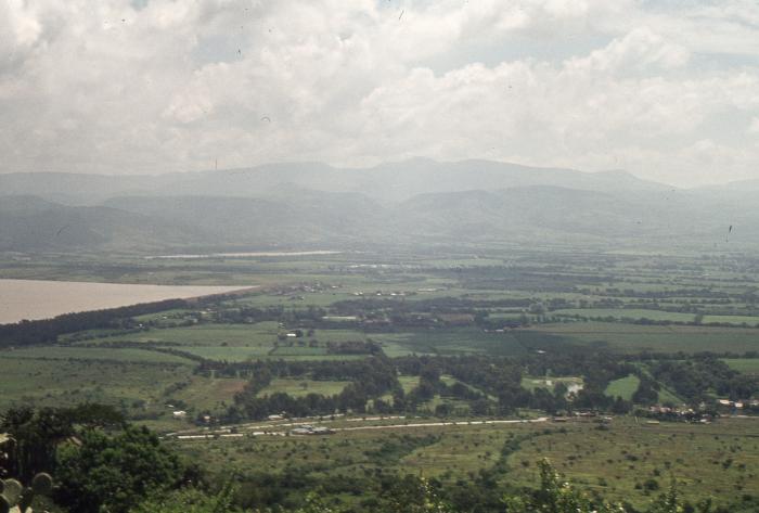 Panorámica de las presas El Palote y Echeveste 