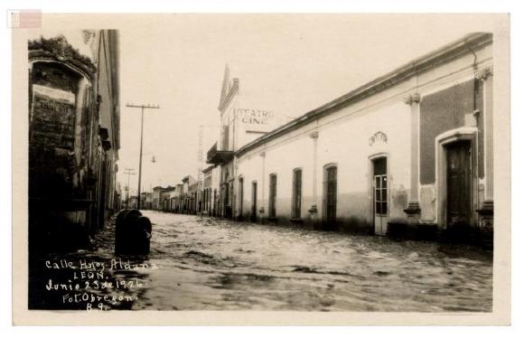 B09 Calle Hnos. Aldana. LEÓN. Junio 23 de 1926