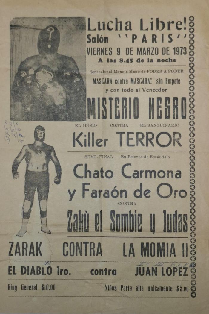 “Chato” Carmona en Ciudad Mante, 1973